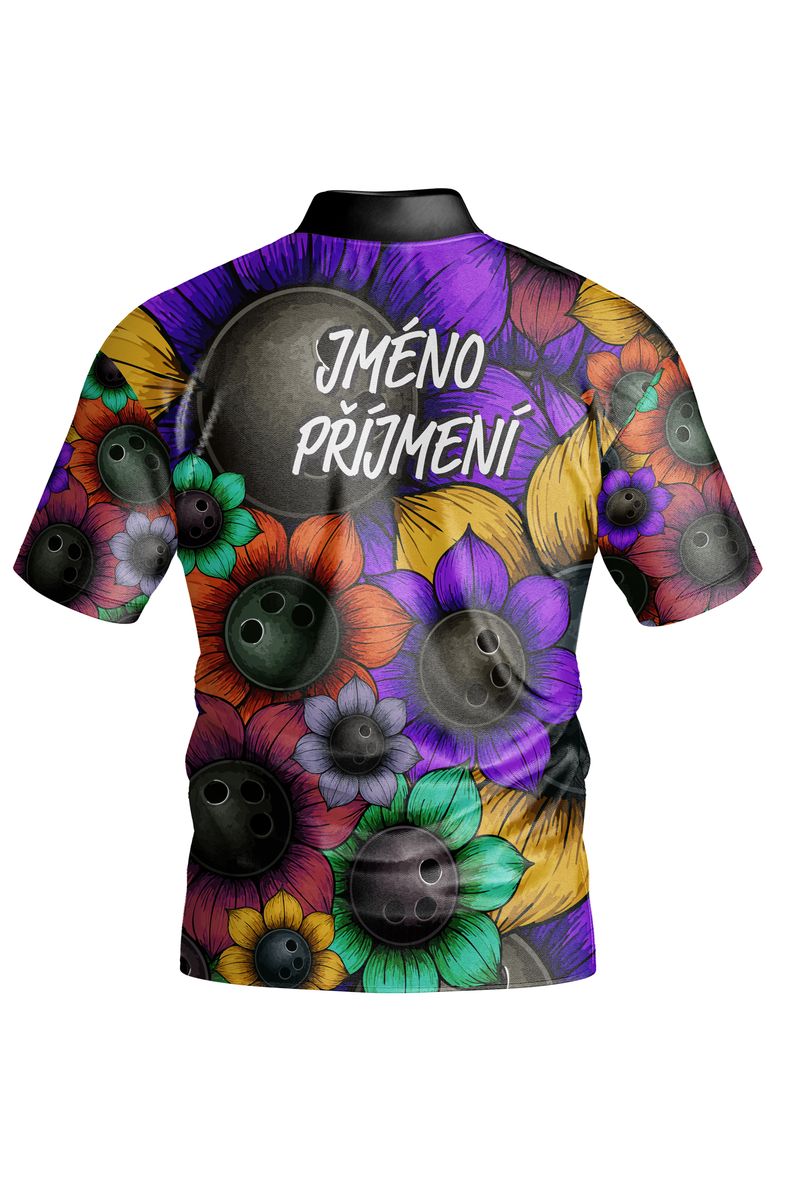 Bowling jersey design Havaj - back