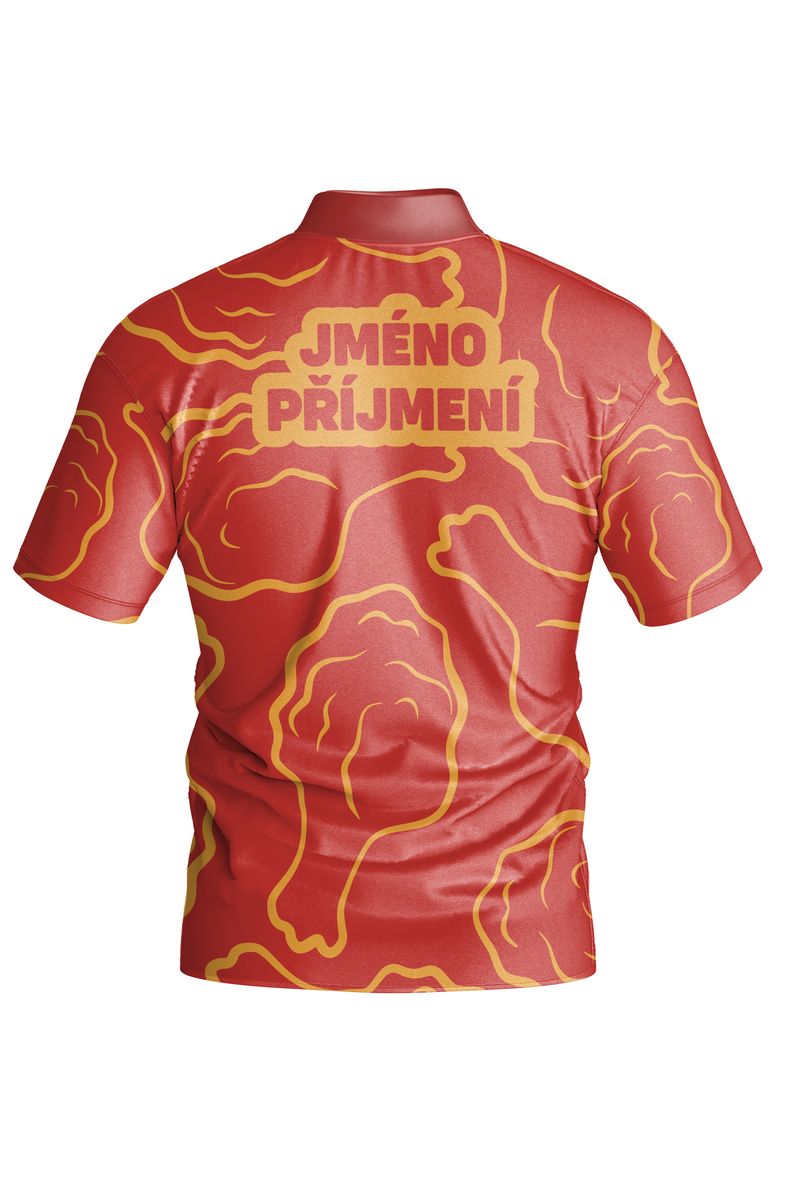 Bowling jersey design KFC - back