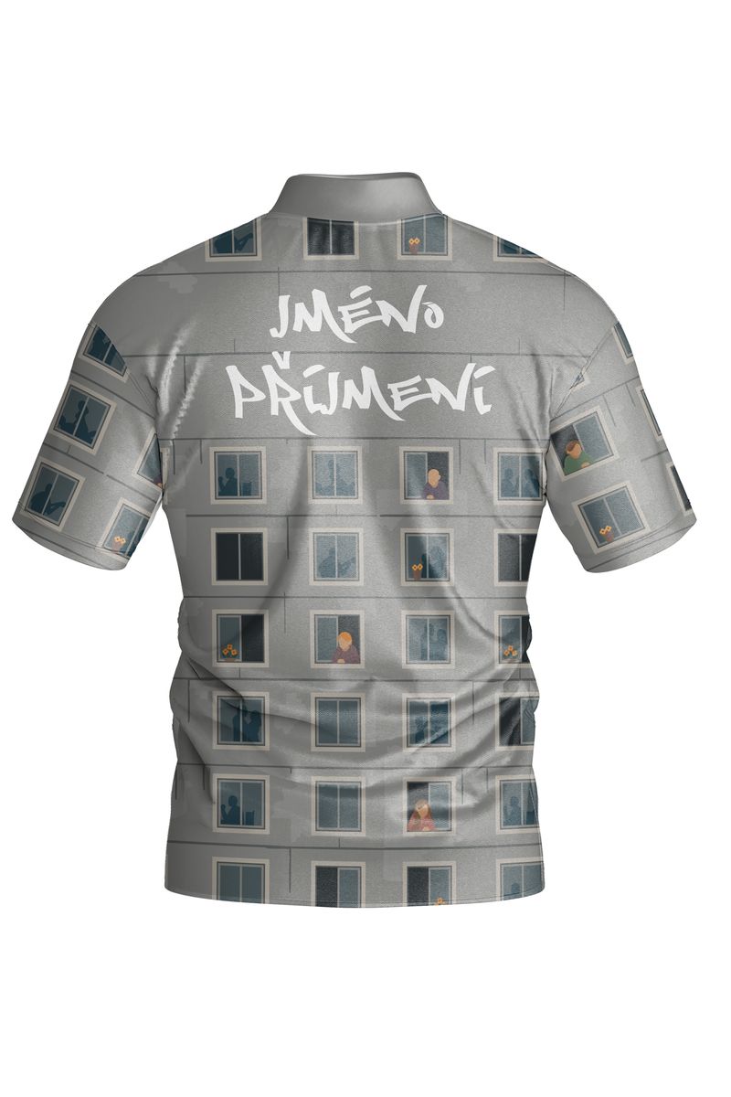 Bowling jersey design Panelák - back