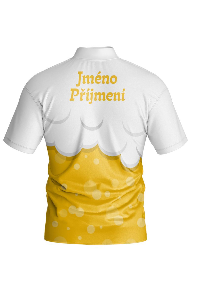 Bowling jersey design Pivo - back