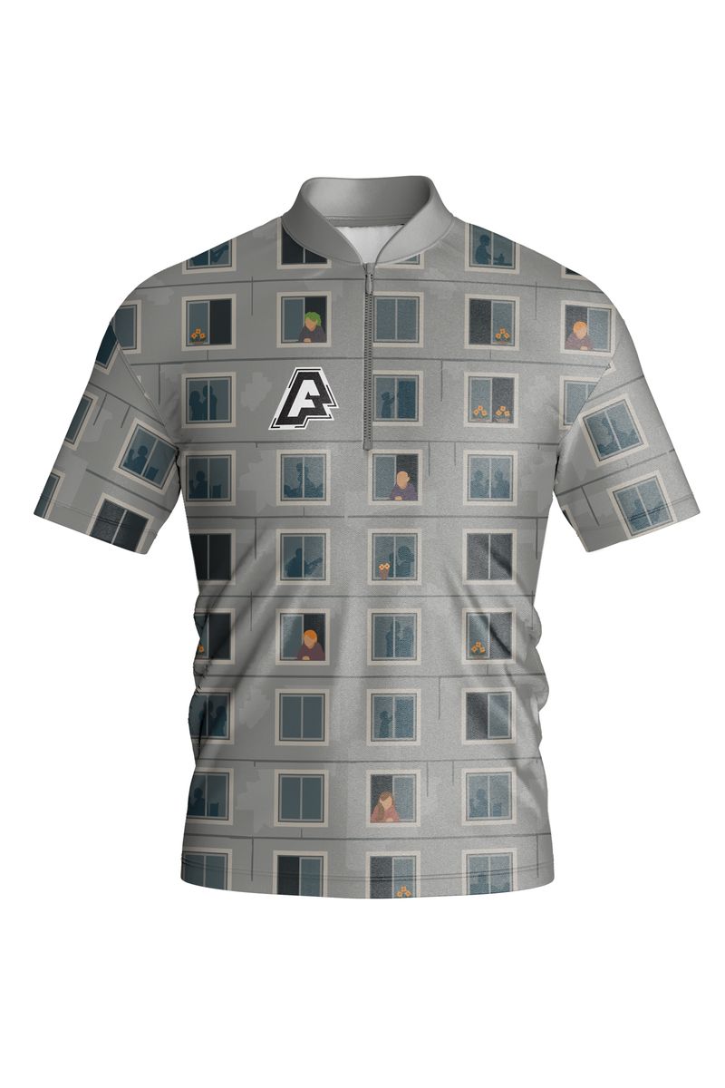 Bowling jersey design Panelák - front